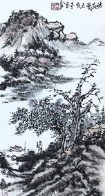 宗木宝作品 《访友图》